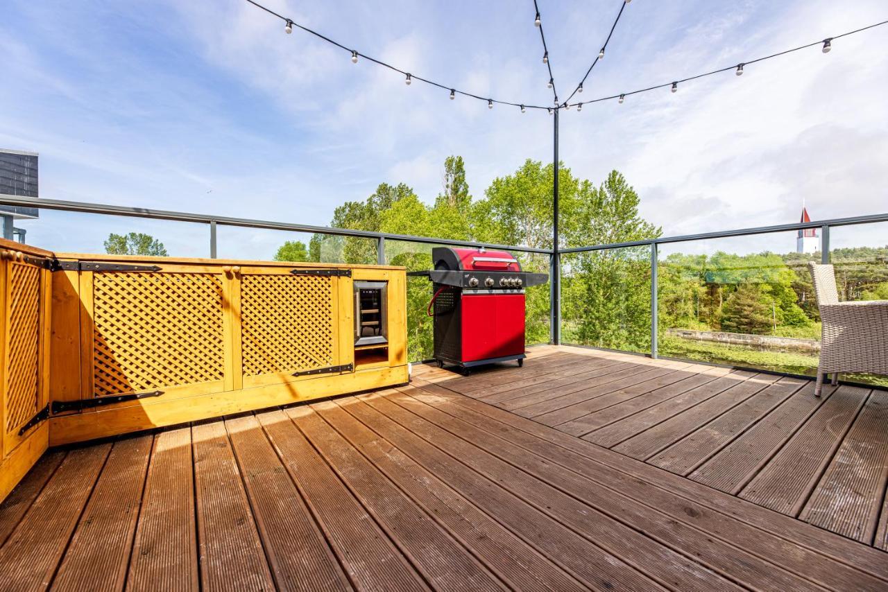 #Stayhere - Apartment With Terrace Bbq At Sventosios Vartai Sventoji Bagian luar foto